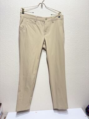Alberto Pants Khaki Tan Eco Tex Standard 100 34x31